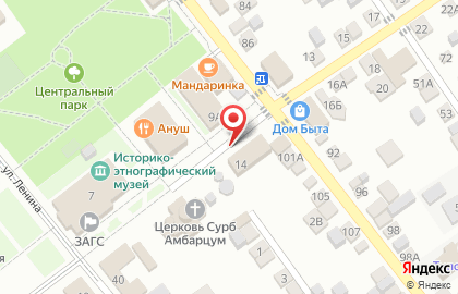 Банкомат Центр-инвест в Ростове-на-Дону на карте