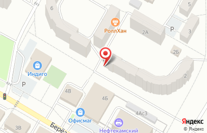 Продуктовый магазин Баско в Нефтекамске на карте