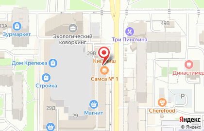 Салон цветов в Казани на карте