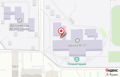 Фитнес-центр L-Fox на улице Космонавта Владислава Волкова на карте
