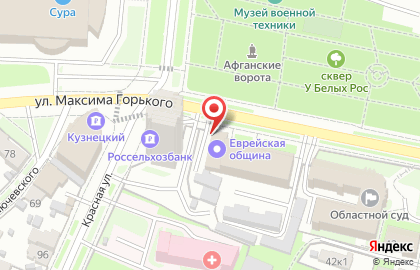 Агентство недвижимости в Пензе на карте