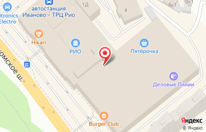 Мастерская по ремонту одежды в Иваново на карте