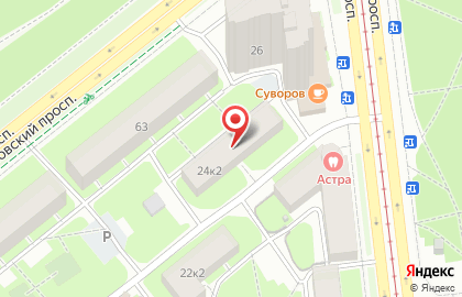 Продукты на Тихорецком проспекте на карте