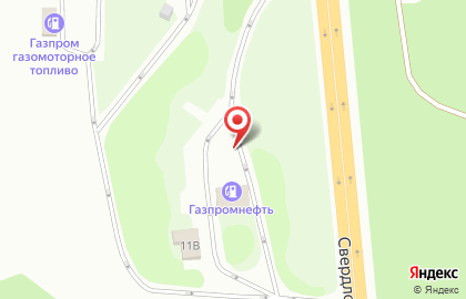 АЗС в Екатеринбурге на карте