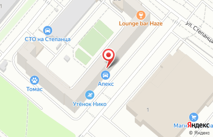 Салон эротического массажа ЭГОИСТ в Кировском округе на карте