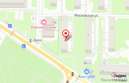 Перетяжка мебели в Лобне на карте