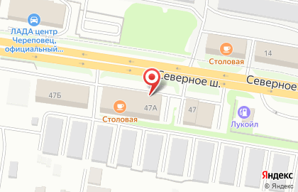 Автомойка Самомой на Северном шоссе на карте