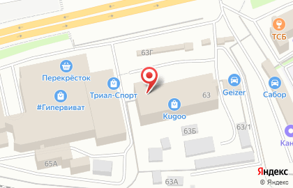 Стандарт страхование на шоссе Космонавтов на карте