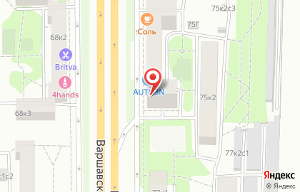 Клиника Олимпия Мед на Варшавском шоссе на карте