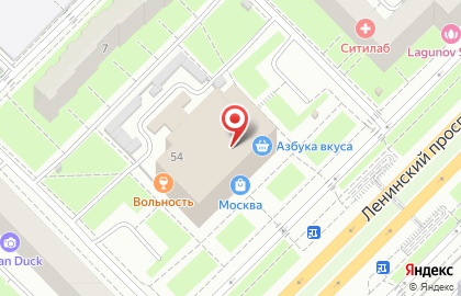 Услуги эвакуатора на Ленинском проспекте на карте
