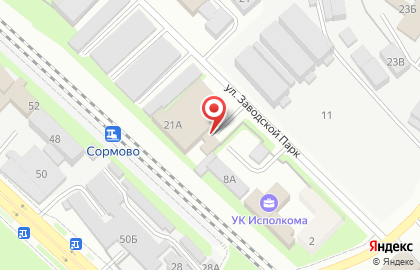 Kaysarow в Сормовском районе на карте