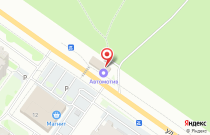 Аккумуляторный центр Автомотив на улице Славского на карте