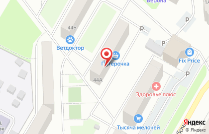 Магазин КулинарЪ на улице Уральских Рабочих, 44а в Верхней Пышме на карте