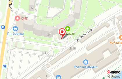 Аптека Горздрав в Москве на карте