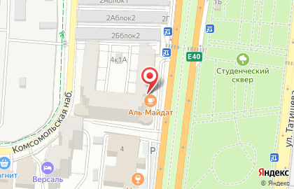 Трапезная-халяль Аль-Маидат на улице Савушкина на карте