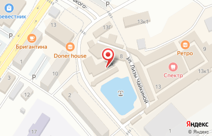 Мастерская по ремонту обуви на улице Л.Чайкиной на карте