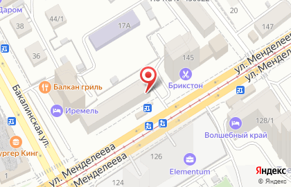 Кулинария Пышка на улице Менделеева, 141 на карте