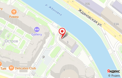 Детский сад Симба на Петровском проспекте на карте