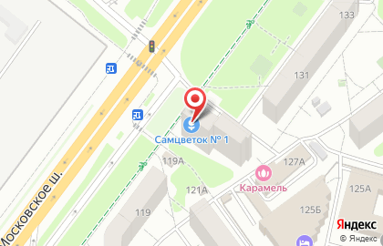 Салон Самцветок в Промышленном районе на карте