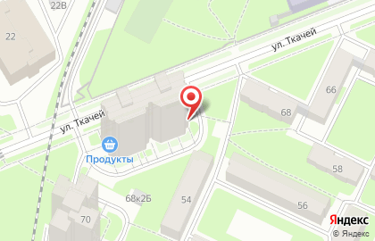 Транспортная компания Везунчик в Санкт-Петербурге на карте