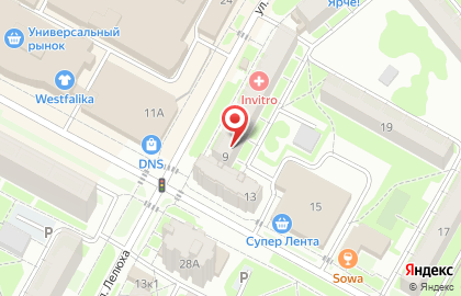 220 вольт на Комсомольской на карте