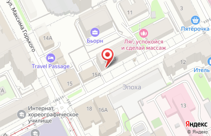 Торговая компания Орион на Петропавловской улице на карте
