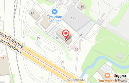 Компания WebService на карте