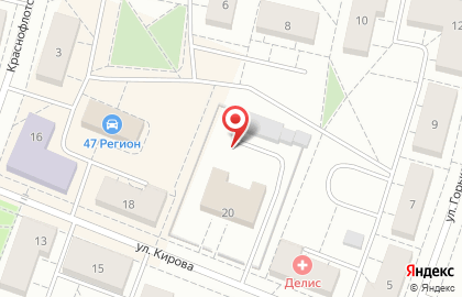 Отдел судебных приставов по Кировскому муниципальному району на карте