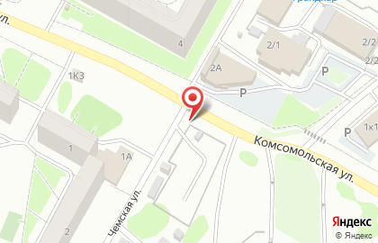 Автостоянка на Комсомольской, 2/2 к2 на карте