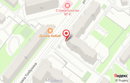 Аптека Фарм-плюс в Орджоникидзевском районе на карте