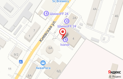 Шинный центр Вианор на карте