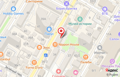 le Paradis на улице Воровского на карте