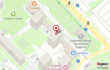 Парикмахерская на ул. Героев Космоса, 6 на карте