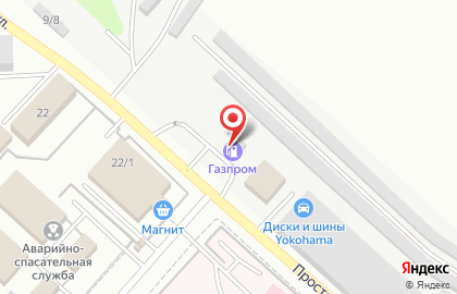 АЗС Salavat на Просторной улице на карте