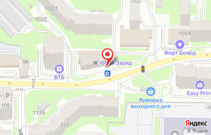 Универсам Пятёрочка на Сибирской улице на карте