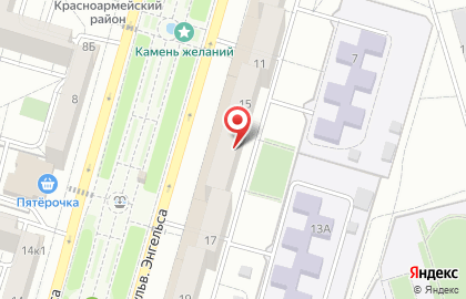 Оптово-розничная компания Техноавиа-Волгоград в Красноармейском районе на карте