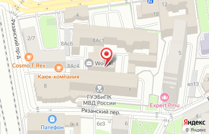 Workki на карте