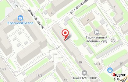 Школа танцев Dimirano в Заельцовском районе на карте