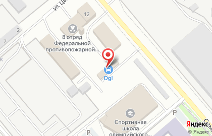 Мойка самообслуживания DGL на карте