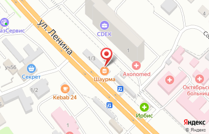 Кондитерская Хлебное место на улице Ленина на карте
