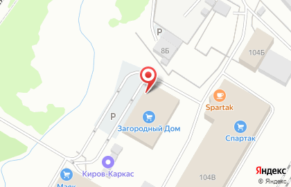 Торговый центр Загородный Дом на Солнечной улице на карте