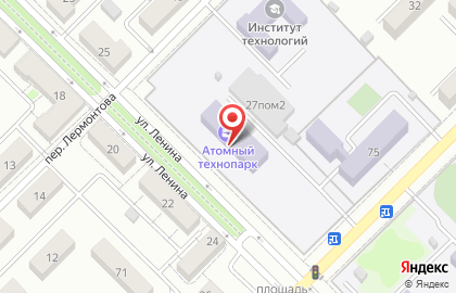 Волгодонский инженерно-технический институт в Ростове-на-Дону на карте