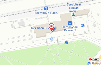 Казань-2 на карте
