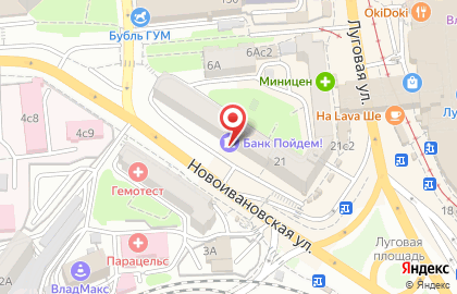 Ecco на Новоивановской улице на карте
