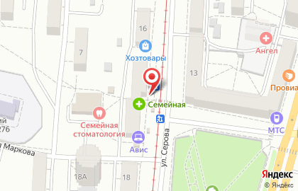 Магазин кондитерских изделий в Ленинском районе на карте