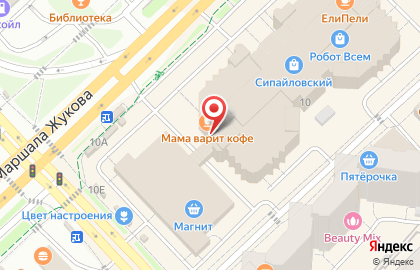 Салон СССР-двери в Октябрьском районе на карте