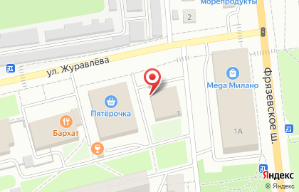Магазин Окраина в Москве на карте