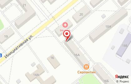 Комиссионный магазин КТЛ на Инициативной улице на карте