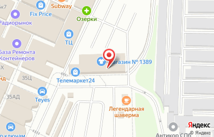 Магазин одежды, ИП Аникиев А.П. на карте