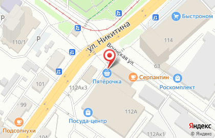 Парикмахерская в Новосибирске на карте